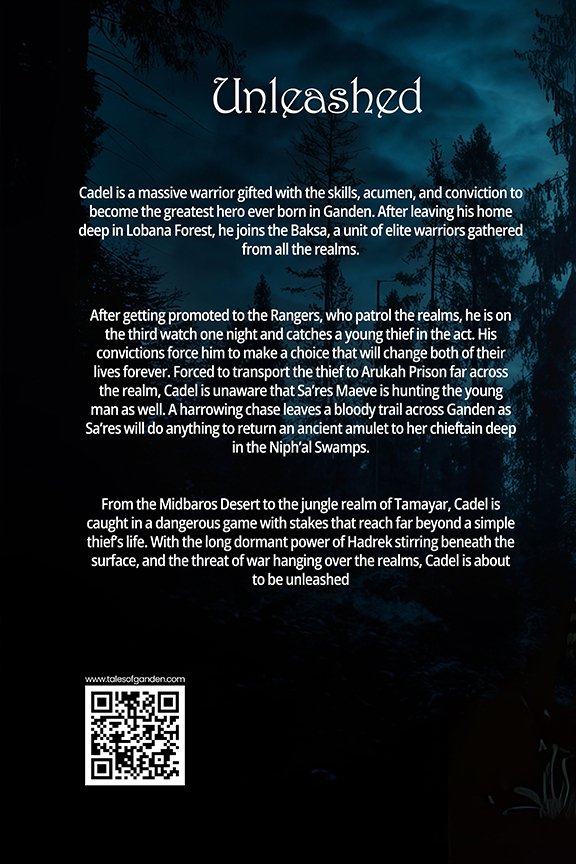 Unleash back cover