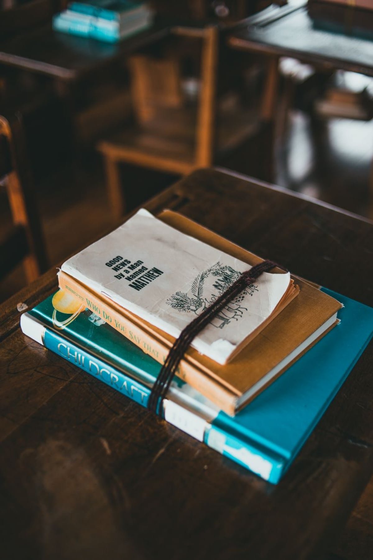 A stack of published books ready for readers